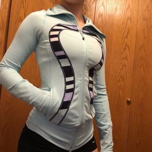 LULULEMON blue jacket, size 4